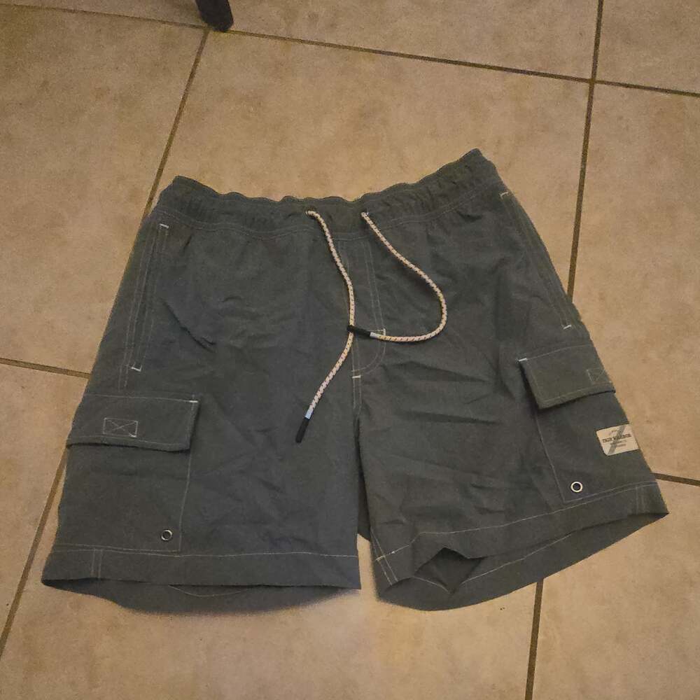 Fair Harbor Men’s Board Shorts Swim Trunks Elastic Waist Cargo